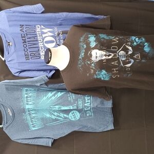 Harry Potter Tees Bundle SZ LG
